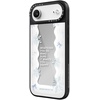 image:imageCASETiFY for iPhone 17 Case  Metallic Glaze MagSafe Compatible  ScratchResistant  Reflective  49 ft Drop Protection  Audio Cassette  Silver On BlackFirst Snow
