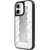 image:imageCASETiFY for iPhone 17 Case  Metallic Glaze MagSafe Compatible  ScratchResistant  Reflective  49 ft Drop Protection  Audio Cassette  Silver On BlackFirst Snow