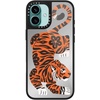 image:imageCASETiFY for iPhone 17 Case  Metallic Glaze MagSafe Compatible  ScratchResistant  Reflective  49 ft Drop Protection  Audio Cassette  Silver On BlackFierce Tiger