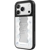 image:imageCASETiFY for iPhone 17 Case  Metallic Glaze MagSafe Compatible  ScratchResistant  Reflective  49 ft Drop Protection  Audio Cassette  Silver On BlackFirst Snow