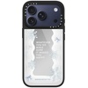 image:imageCASETiFY for iPhone 17 Case  Metallic Glaze MagSafe Compatible  ScratchResistant  Reflective  49 ft Drop Protection  Audio Cassette  Silver On BlackFirst Snow