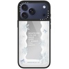 image:imageCASETiFY for iPhone 17 Case  Metallic Glaze MagSafe Compatible  ScratchResistant  Reflective  49 ft Drop Protection  Audio Cassette  Silver On BlackFirst Snow