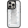 image:imageCASETiFY for iPhone 17 Case  Metallic Glaze MagSafe Compatible  ScratchResistant  Reflective  49 ft Drop Protection  Audio Cassette  Silver On BlackFirst Snow