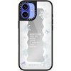 image:imageCASETiFY for iPhone 17 Case  Metallic Glaze MagSafe Compatible  ScratchResistant  Reflective  49 ft Drop Protection  Audio Cassette  Silver On BlackFirst Snow