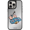 image:imageCASETiFY for iPhone 17 Case  Metallic Glaze MagSafe Compatible  ScratchResistant  Reflective  49 ft Drop Protection  Audio Cassette  Silver On BlackIm so busy