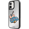 image:imageCASETiFY for iPhone 17 Case  Metallic Glaze MagSafe Compatible  ScratchResistant  Reflective  49 ft Drop Protection  Audio Cassette  Silver On BlackIm so busy