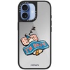 image:imageCASETiFY for iPhone 17 Case  Metallic Glaze MagSafe Compatible  ScratchResistant  Reflective  49 ft Drop Protection  Audio Cassette  Silver On BlackIm so busy