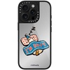image:imageCASETiFY for iPhone 17 Case  Metallic Glaze MagSafe Compatible  ScratchResistant  Reflective  49 ft Drop Protection  Audio Cassette  Silver On BlackIm so busy