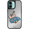 image:imageCASETiFY for iPhone 17 Case  Metallic Glaze MagSafe Compatible  ScratchResistant  Reflective  49 ft Drop Protection  Audio Cassette  Silver On BlackIm so busy
