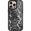 image:imageCASETiFY for iPhone 17 Case  Metallic Glaze MagSafe Compatible  ScratchResistant  Reflective  49 ft Drop Protection  Audio Cassette  Silver On BlackLace Pattern
