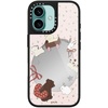image:imageCASETiFY for iPhone 17 Case  Metallic Glaze MagSafe Compatible  ScratchResistant  Reflective  49 ft Drop Protection  Audio Cassette  Silver On BlackLove Train