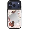 image:imageCASETiFY for iPhone 17 Case  Metallic Glaze MagSafe Compatible  ScratchResistant  Reflective  49 ft Drop Protection  Audio Cassette  Silver On BlackLove Train
