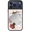 image:imageCASETiFY for iPhone 17 Case  Metallic Glaze MagSafe Compatible  ScratchResistant  Reflective  49 ft Drop Protection  Audio Cassette  Silver On BlackLove Train