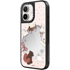image:imageCASETiFY for iPhone 17 Case  Metallic Glaze MagSafe Compatible  ScratchResistant  Reflective  49 ft Drop Protection  Audio Cassette  Silver On BlackLove Train
