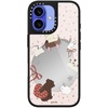 image:imageCASETiFY for iPhone 17 Case  Metallic Glaze MagSafe Compatible  ScratchResistant  Reflective  49 ft Drop Protection  Audio Cassette  Silver On BlackLove Train