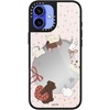 image:imageCASETiFY for iPhone 17 Case  Metallic Glaze MagSafe Compatible  ScratchResistant  Reflective  49 ft Drop Protection  Audio Cassette  Silver On BlackLove Train