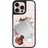 image:imageCASETiFY for iPhone 17 Case  Metallic Glaze MagSafe Compatible  ScratchResistant  Reflective  49 ft Drop Protection  Audio Cassette  Silver On BlackLove Train