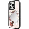 image:imageCASETiFY for iPhone 17 Case  Metallic Glaze MagSafe Compatible  ScratchResistant  Reflective  49 ft Drop Protection  Audio Cassette  Silver On BlackLove Train