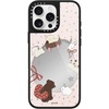 image:imageCASETiFY for iPhone 17 Case  Metallic Glaze MagSafe Compatible  ScratchResistant  Reflective  49 ft Drop Protection  Audio Cassette  Silver On BlackLove Train