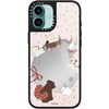 image:imageCASETiFY for iPhone 17 Case  Metallic Glaze MagSafe Compatible  ScratchResistant  Reflective  49 ft Drop Protection  Audio Cassette  Silver On BlackLove Train