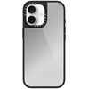 image:imageCASETiFY for iPhone 17 Case  Metallic Glaze MagSafe Compatible  ScratchResistant  Reflective  49 ft Drop Protection  Audio Cassette  Silver On BlackSilver On Black