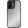 image:imageCASETiFY for iPhone 17 Case  Metallic Glaze MagSafe Compatible  ScratchResistant  Reflective  49 ft Drop Protection  Audio Cassette  Silver On BlackSilver On Black