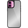image:imageCASETiFY for iPhone 17 Case  Metallic Glaze MagSafe Compatible  ScratchResistant  Reflective  49 ft Drop Protection  Audio Cassette  Silver On BlackSilver On Black