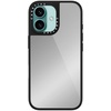 image:imageCASETiFY for iPhone 17 Case  Metallic Glaze MagSafe Compatible  ScratchResistant  Reflective  49 ft Drop Protection  Audio Cassette  Silver On BlackSilver On Black