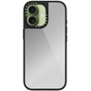 image:imageCASETiFY for iPhone 17 Case  Metallic Glaze MagSafe Compatible  ScratchResistant  Reflective  49 ft Drop Protection  Audio Cassette  Silver On BlackSilver On Black