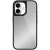 image:imageCASETiFY for iPhone 17 Case  Metallic Glaze MagSafe Compatible  ScratchResistant  Reflective  49 ft Drop Protection  Audio Cassette  Silver On BlackSilver On Black