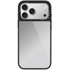 image:imageCASETiFY for iPhone 17 Case  Metallic Glaze MagSafe Compatible  ScratchResistant  Reflective  49 ft Drop Protection  Audio Cassette  Silver On BlackSilver On Black