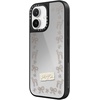 image:imageCASETiFY for iPhone 17 Case  Metallic Glaze MagSafe Compatible  ScratchResistant  Reflective  49 ft Drop Protection  Audio Cassette  Silver On BlackStarlit Dreams