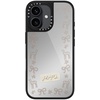 image:imageCASETiFY for iPhone 17 Case  Metallic Glaze MagSafe Compatible  ScratchResistant  Reflective  49 ft Drop Protection  Audio Cassette  Silver On BlackStarlit Dreams