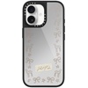 image:imageCASETiFY for iPhone 17 Case  Metallic Glaze MagSafe Compatible  ScratchResistant  Reflective  49 ft Drop Protection  Audio Cassette  Silver On BlackStarlit Dreams