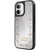 image:imageCASETiFY for iPhone 17 Case  Metallic Glaze MagSafe Compatible  ScratchResistant  Reflective  49 ft Drop Protection  Audio Cassette  Silver On BlackStarlit Dreams