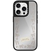 image:imageCASETiFY for iPhone 17 Case  Metallic Glaze MagSafe Compatible  ScratchResistant  Reflective  49 ft Drop Protection  Audio Cassette  Silver On BlackStarlit Dreams