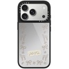 image:imageCASETiFY for iPhone 17 Case  Metallic Glaze MagSafe Compatible  ScratchResistant  Reflective  49 ft Drop Protection  Audio Cassette  Silver On BlackStarlit Dreams