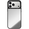 image:imageCASETiFY for iPhone 17 Case  Mirror Compatible with MagSafe  Reflective  49 ft Drop Protection  Silver On BlackSilver On Black
