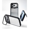 image:imageCASETiFY for iPhone 17 Case  Mirror Compatible with MagSafe  Reflective  49 ft Drop Protection  Silver On BlackSilver On Black with Ring Stand