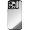 image:imageCASETiFY for iPhone 17 Case  Mirror Compatible with MagSafe  Reflective  49 ft Drop Protection  Silver On BlackSilver On Black with Ring Stand