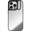 image:imageCASETiFY for iPhone 17 Case  Mirror Compatible with MagSafe  Reflective  49 ft Drop Protection  Silver On BlackSilver On Black with Ring Stand