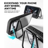 image:imageCASETiFY for iPhone 17 Case  Mirror Compatible with MagSafe  Reflective  49 ft Drop Protection  Silver On BlackSilver On Black with Ring Stand
