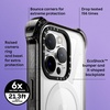 image:imageCASETiFY for iPhone 17 Pro Case  Bounce Compatible with MagSafe  Shockproof  213 ft 7X Military Grade Drop Protection  Matte BlackClear Black