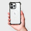 image:imageCASETiFY for iPhone 17 Pro Case  Bounce Compatible with MagSafe  Shockproof  213 ft 7X Military Grade Drop Protection  Matte BlackClear Black