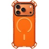 image:imageCASETiFY for iPhone 17 Pro Case  Bounce Compatible with MagSafe  Shockproof  213 ft 7X Military Grade Drop Protection  Matte BlackOrange