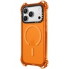 image:imageCASETiFY for iPhone 17 Pro Case  Bounce Compatible with MagSafe  Shockproof  213 ft 7X Military Grade Drop Protection  Matte BlackOrange