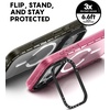 image:imageCASETiFY for iPhone 17 Pro Case  Impact Compatible with MagSafe  82 ft 4x Military Grade Drop Protection  TortoiseshellPink with Ring Stand