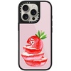 image:imageCASETiFY for iPhone 17 Pro Max Case  Glaze Compatible with MagSafe  Scratch Resistant  PeelProof Print  49 ft 1X Military Grade Drop Protection  Strawberry slices  Soft Blush  BlackStrawberry slices