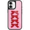 image:imageCASETiFY for iPhone 17 Pro Max Case  Glaze Compatible with MagSafe  Scratch Resistant  PeelProof Print  49 ft 1X Military Grade Drop Protection  Strawberry slices  Soft Blush  BlackBurgundy Bows