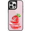 image:imageCASETiFY for iPhone 17 Pro Max Case  Glaze Compatible with MagSafe  Scratch Resistant  PeelProof Print  49 ft 1X Military Grade Drop Protection  Strawberry slices  Soft Blush  BlackStrawberry slices